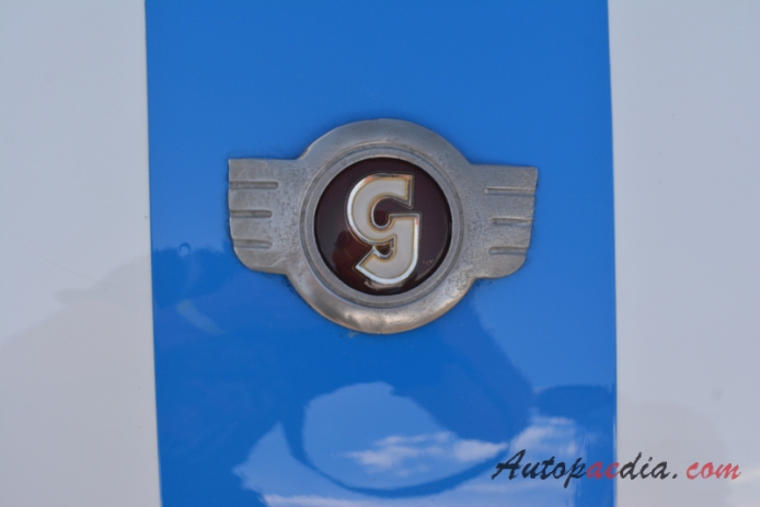 Buckle Goggomobil Dart 1959-1961 (1959 400 ccm), emblemat przód 