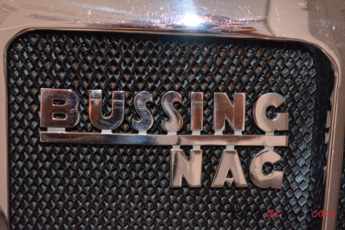 Büssing NAG Typ 30 1931-1939 (1934 Büssing NAG Auto Union Renndienst racing car transporter), emblemat przód 