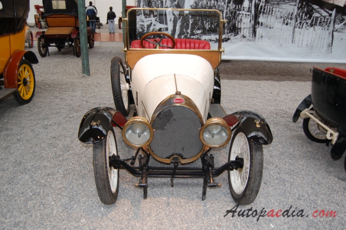 Bugatti typ 13 1910-1920 (1913 torpedo 1d), przód