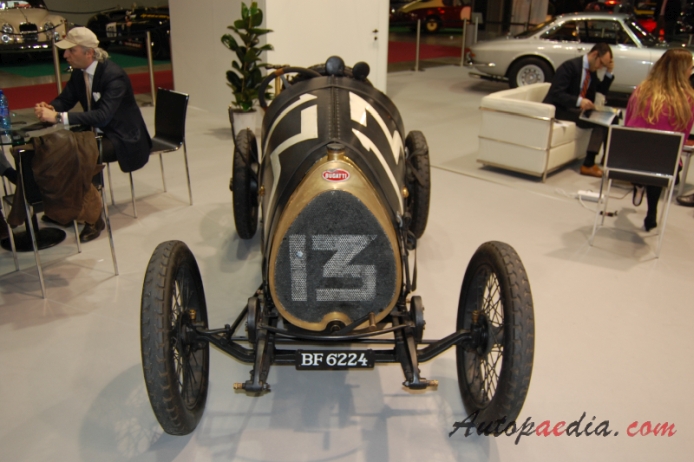 Bugatti type 13 Brescia 1919-1926 (monoposto), front view