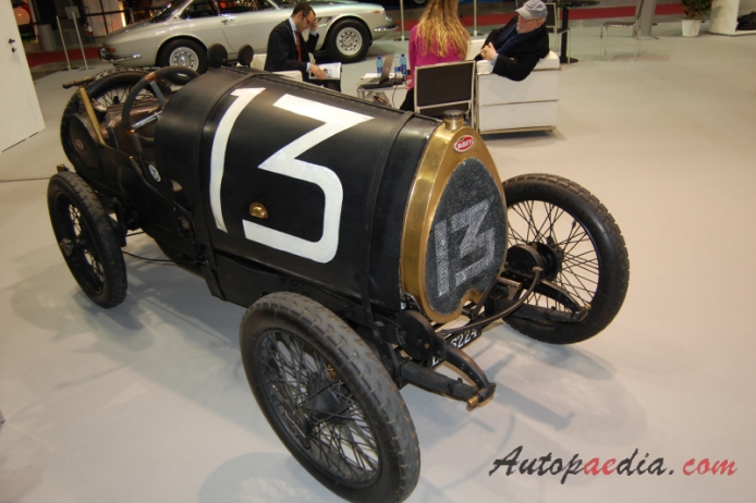 Bugatti typ 13 Brescia 1919-1926 (monoposto), prawy przód
