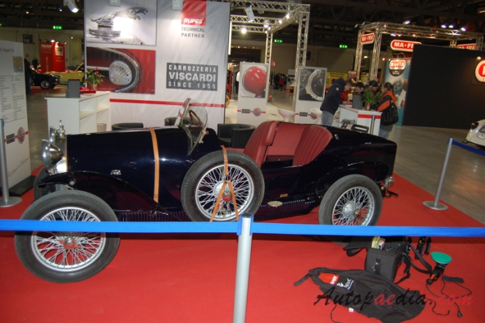 Bugatti type 23 Brescia Tourer 1920-1926 (1923 Lavocat&Marsaud Sport Decale), left side view