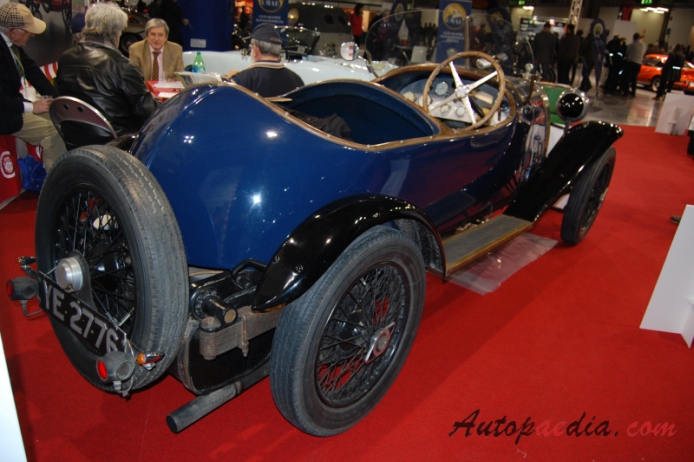 Bugatti type 23 Brescia Tourer 1920-1926 (1925 four-seater), right rear view