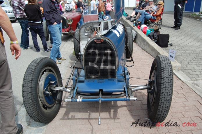 Bugatti type 35 1924-1931 (1929 35B), front view