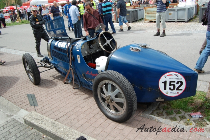 Bugatti typ 35 1924-1931 (1929 35B), lewy tył