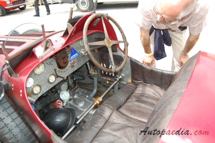 Bugatti typ 35 1924-1931 (1929 35C), wnętrze