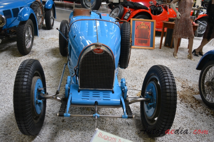 Bugatti typ 35 1924-1931 (1930 35C two-seater), przód