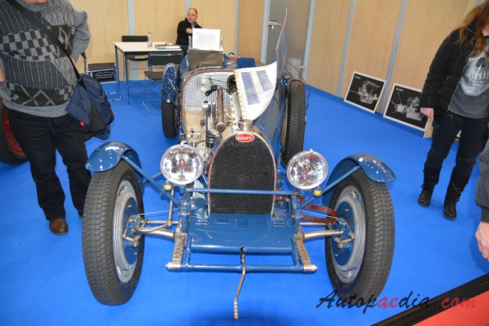 Bugatti typ 35 Pur Sang replika 1924-1931 (195x Pur Sang T35B replika roadster), przód