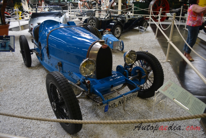 Bugatti typ 37 1925-1930 (1926 two-seater), prawy przód