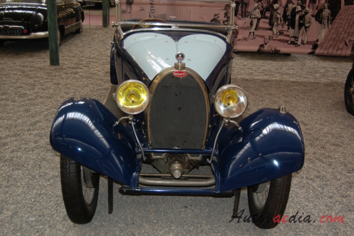 Bugatti typ 40 1926-1930 (1926 roadster 2d), przód