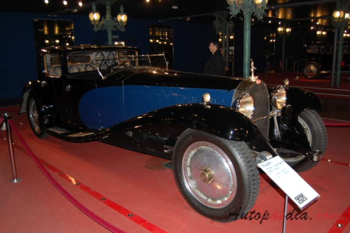Bugatti typ 41 Royale 1926-1933 (1929 Coupé Napoleon 4d), prawy przód