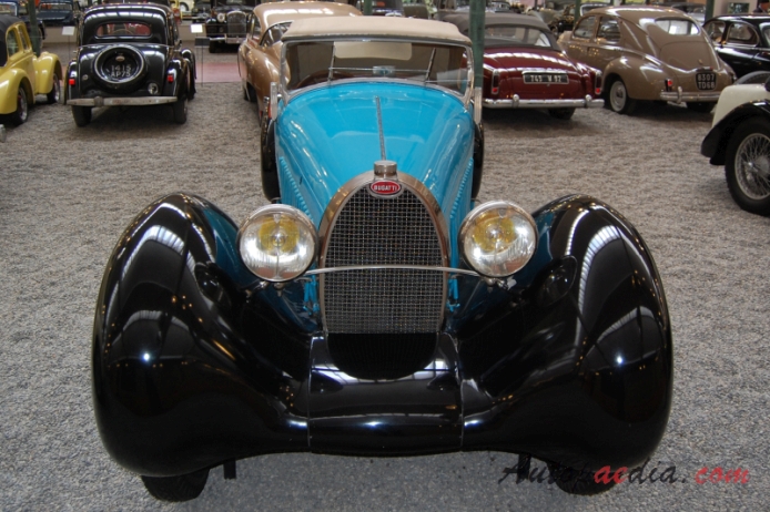 Bugatti typ 43 1927-1931 (1929 Torpedo Grand Sport 2d), przód