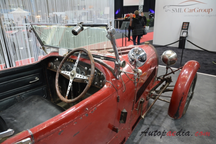 Bugatti typ 43 1927-1931 (1930 Bugatti 43a roadster 2d), wnętrze