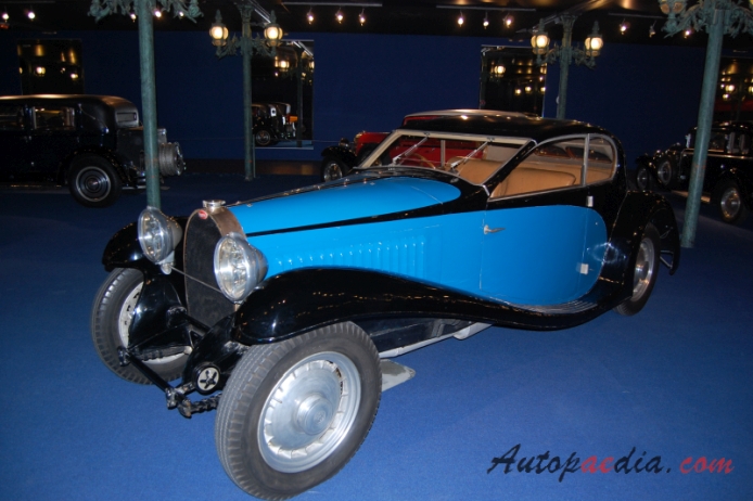 Bugatti type 46 1929-1933 (1933 Jean coach 2d), left front view