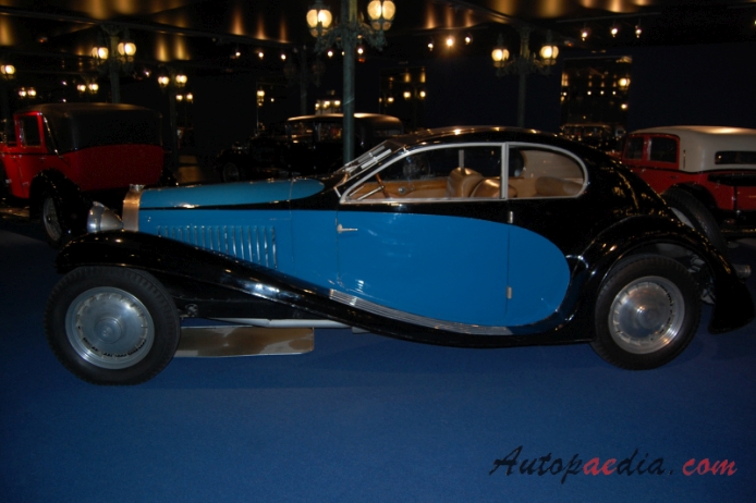 Bugatti type 46 1929-1933 (1933 Jean coach 2d), left side view