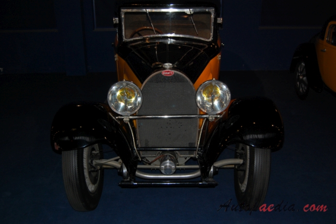 Bugatti typ 49 1930-1934 (1933 Coupé 2d), przód