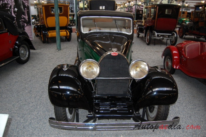 Bugatti typ 49 1930-1934 (1934 Berline 2d), przód