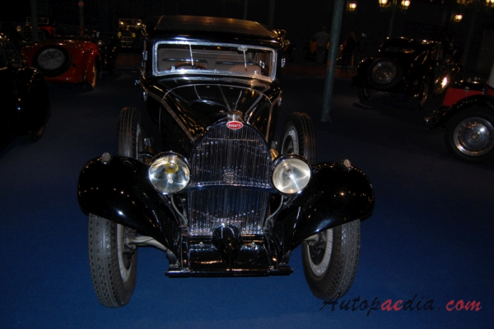 Bugatti typ 49 1930-1934 (1934 Molsheim limuzyna 4d), przód