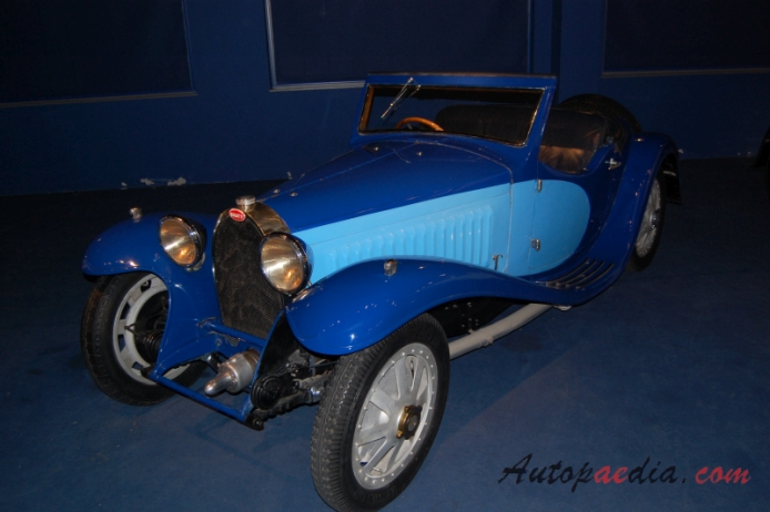 Bugatti typ 55 1931-1935 (1933 roadster 2d), lewy przód