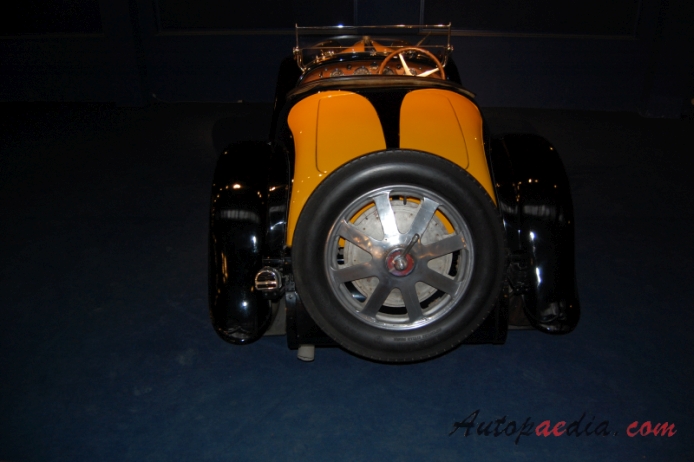 Bugatti typ 55 1931-1935 (1934 roadster), tył