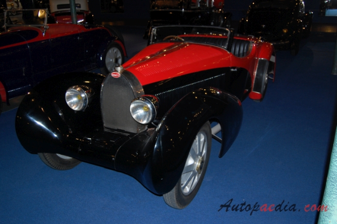 Bugatti typ 55 1931-1935 (1935 roadster 2d), lewy przód