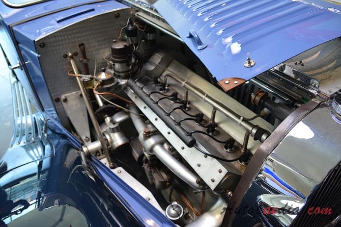 Bugatti typ 57 1934-1940 (1934 Ventoux Saloon 2d), silnik 