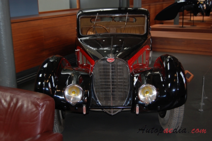 Bugatti typ 57 1934-1940 (1936 56SC Atalante Coupé 2d), przód