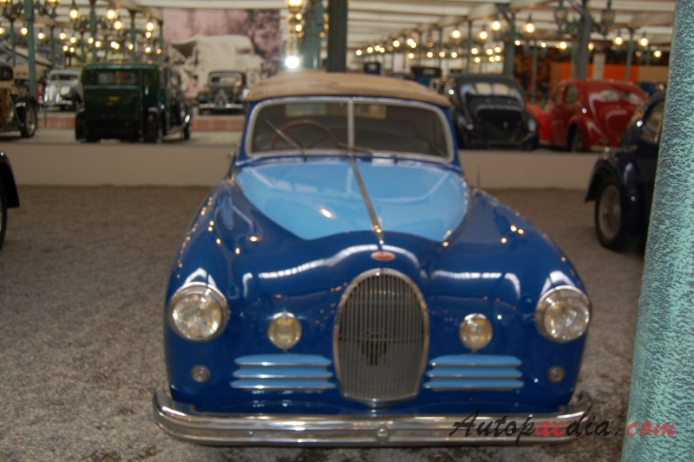 Bugatti typ 57 1934-1940 (1936 cabriolet 2d), przód