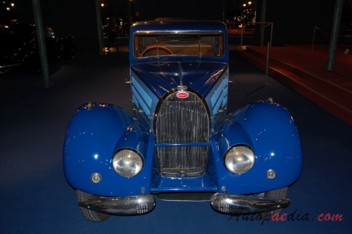 Bugatti type 57 1934-1940 (1937 Ventoux Saloon 2d), front view