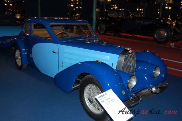 Bugatti type 57 1934-1940 (1937 Ventoux Saloon 2d), right front view