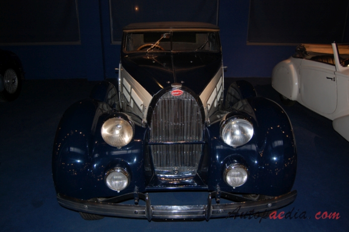 Bugatti type 57 1934-1940 (1939 Berlina 2d), front view