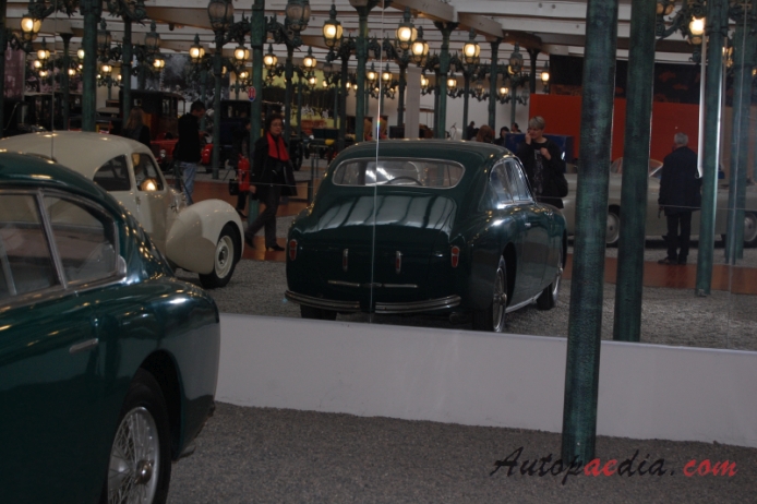 Bugatti type 57 1934-1940 (1939/1951 Ghia Coupé 2d),  left rear view