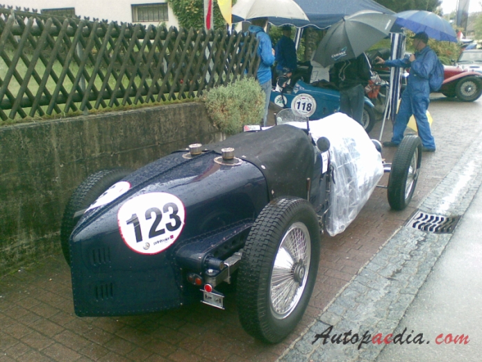 Bugatti type 59 1933-1935 (1934), right rear view