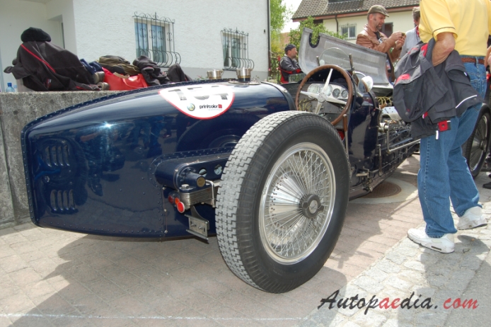 Bugatti typ 59 1933-1935 (1934), prawy tył