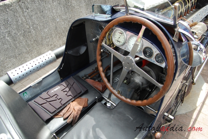 Bugatti typ 59 1933-1935 (1934), wnętrze