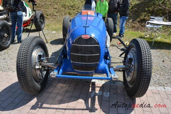 Bugatti type 59 1933-1935 (1936 T59/50B), front view