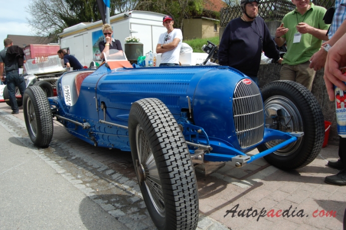 Bugatti type 59 1933-1935 (1936 T59/50B), right front view