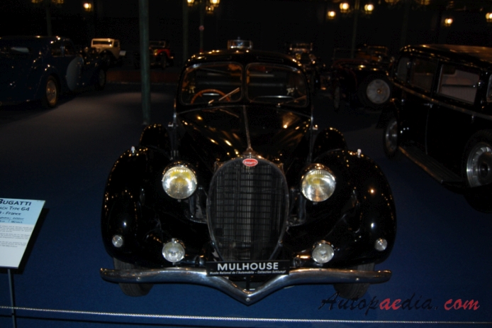 Bugatti type 64 1939 (Saloon 2d), front view