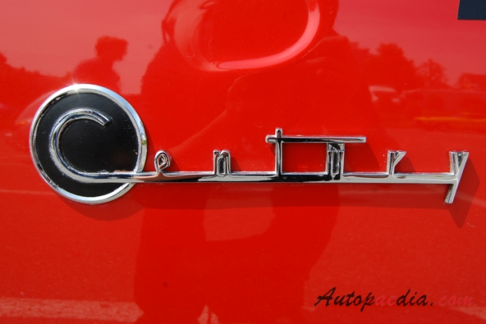 Buick Century 1st generation 1954-1958 (1954 hardtop 2d), side emblem 