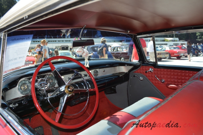 Buick Century 1. generacja 1954-1958 (1955 Century Riviera hardtop 2d), wnętrze