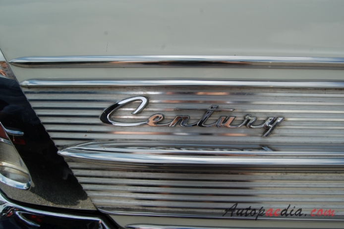 Buick Century 1st generation 1954-1958 (1958 convertible 2d), side emblem 