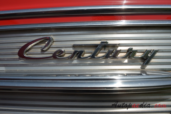 Buick Century 1. generacja 1954-1958 (1958 hardtop 4d), emblemat bok 