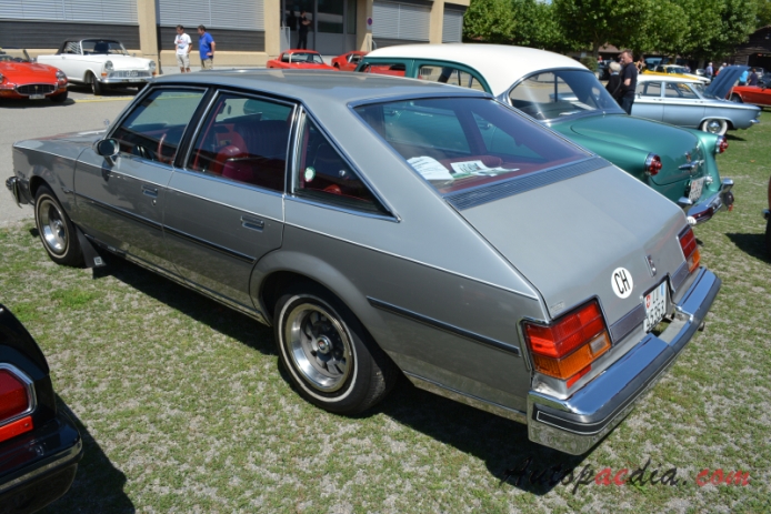Buick Century 4th generation 1979-1981 (1979 sedan 4d),  left rear view