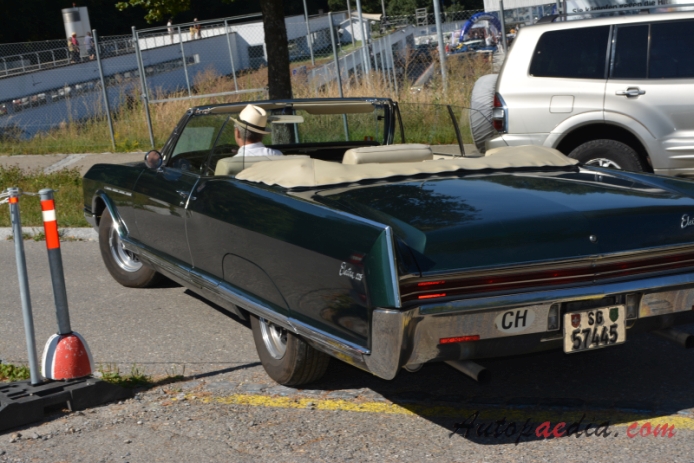 Buick Electra 3rd generation 1965-1970 (1966 225 convertible 2d),  left rear view