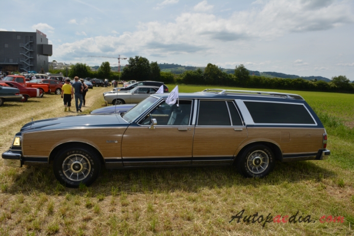 Buick Electra 5. generacja 1977-1984 (1981-1984 Estate Wagon), lewy bok