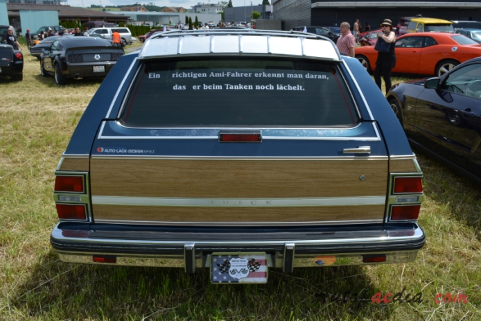 Buick Electra 5th generation 1977-1984 (1981-1984 Estate Wagon), rear view