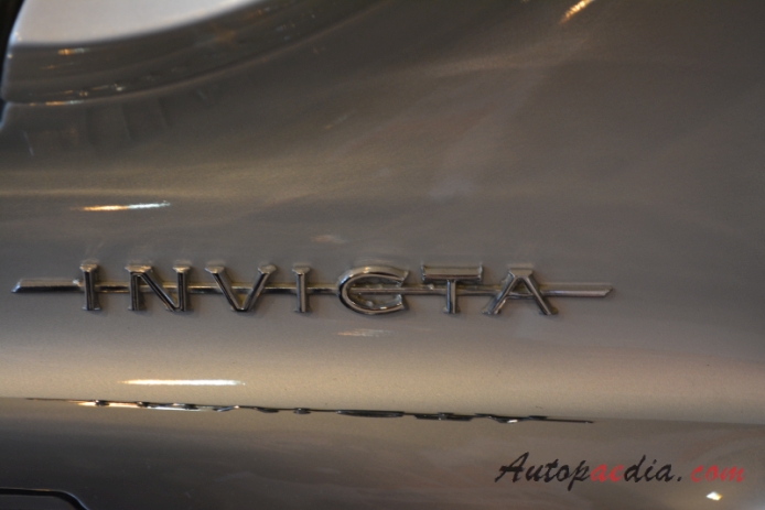 Buick Invicta 1. generacja 1959-1960 (1960 Buick Invicta Flat Top hardtop 4d), emblemat bok 