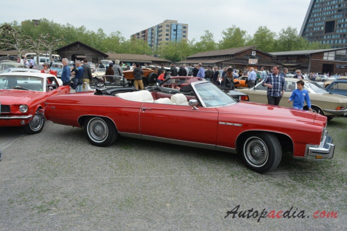 Buick LeSabre 4th generation 1971-1976 (1975 Custom convertible), right side view