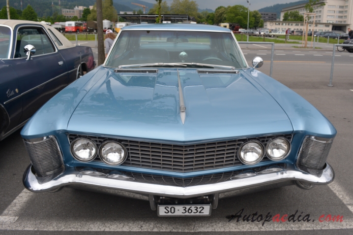 Buick Riviera 1. generacja 1963-1965 (1964 hardtop 2d), przód
