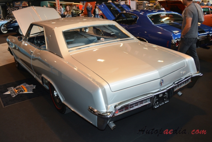 Buick Riviera 1st generation 1963-1965 (1965 hardtop 2d),  left rear view